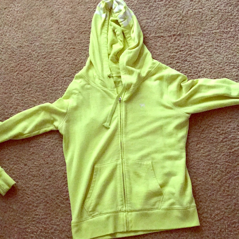 A pink jacket from Victoria secret